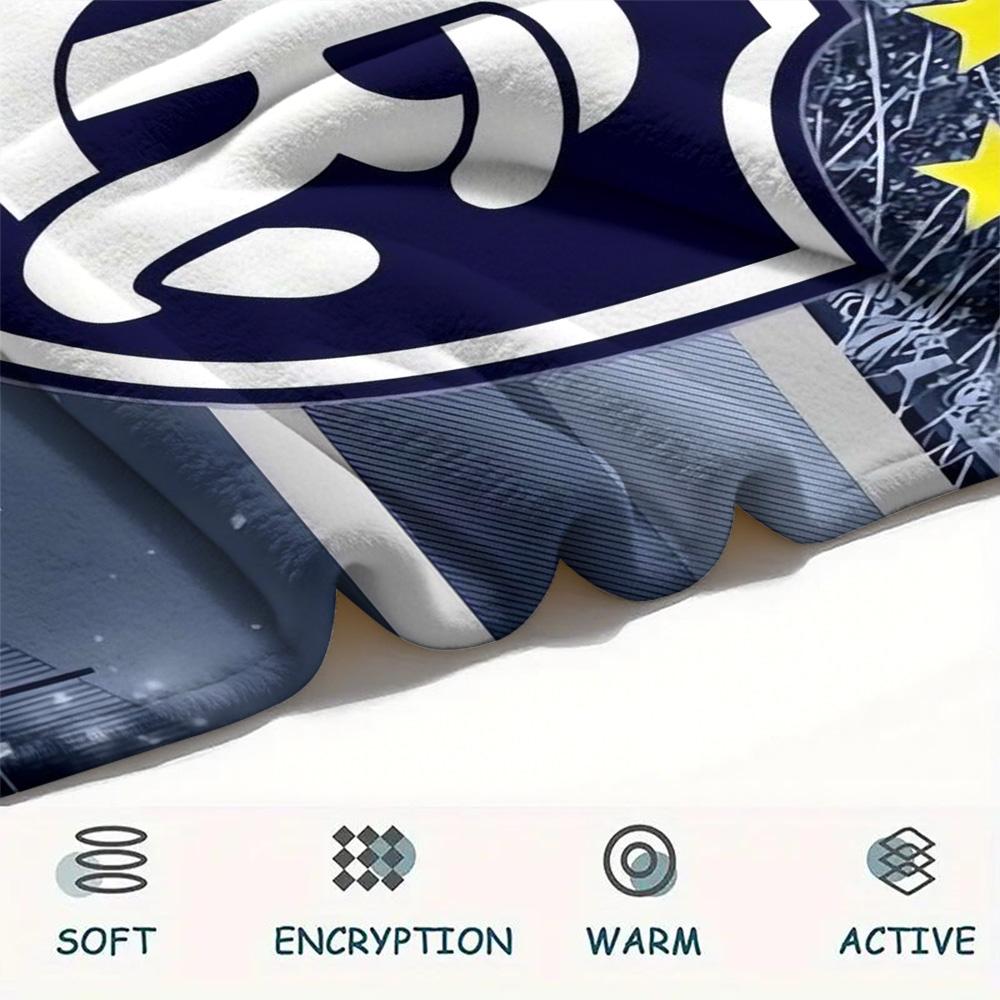 1pz Coperta in Flanella con Stampa Fremantle Dockers, Alta qualità, Confortevole per Tutte le Stagioni, Decorazione per la Casa, Calore e Comfort