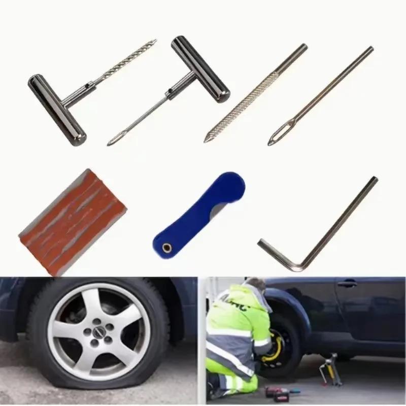 Tyre Repair Tools Tire Puncture Repair Kit For Car Motorcycle Flat Tire Puncture Repair
