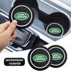 Car Cup Holder Pad Slot Non-slip Coaster Mat for Discovery Range Rover Evpque Defender Car Eyeglass Rover L322 L405