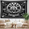 Butterfly Skull Tarot Tapestry Wall Hanging Abstract Art Hippie Tapitz Witchcraft Mysterious Dormitory Home Decor