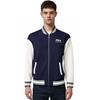 Fila Color Block Letter Logo Printed Casual Baseball Jacket Men Jackets Deep-Navy F11M349501FDB