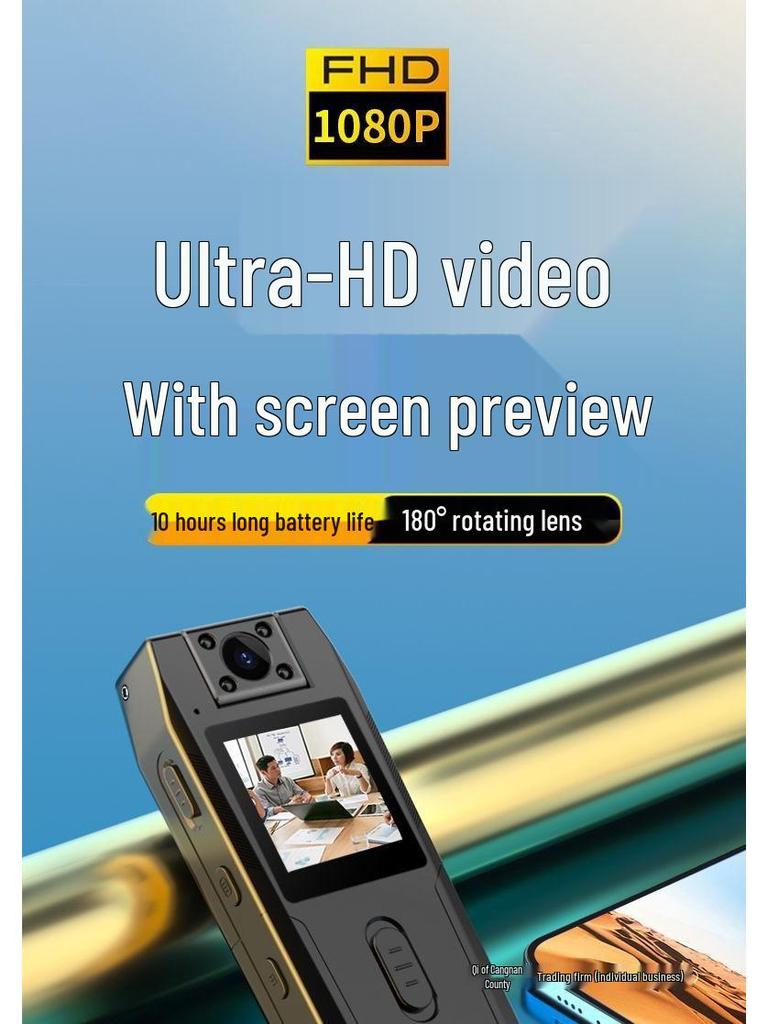 4K Ultra HD Motorcycle Anti-Shake Sports Camera with Audio and Video Recording