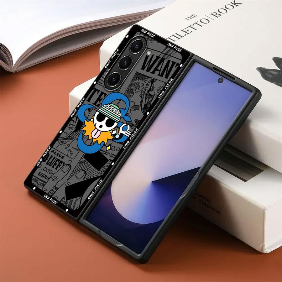 

Case for Samsung Galaxy ZFold6 ZFold4 ZFold3 ZFold7 Z Fold 7 6 5 4 3 ZFold5 Back Phone Cover One Pieces Anime Galaxy Z Fold7