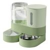 Automatic Pet Feeder 2.4L Dog Food Feeder 2.6L Water Dispenser Travel Auto Cat Feeder Bowl for Small Dogs Cats Rabbits