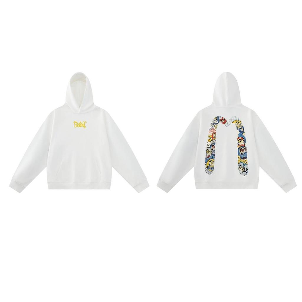 Fukujin 2025 Unisex Classic Hoodie: Autumn/Winter High-Quality Streetwear Fashion (Size: Small To Medium).
