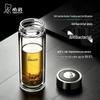 Heenoor Double-Layer Antibacterial Glass Tea Cup