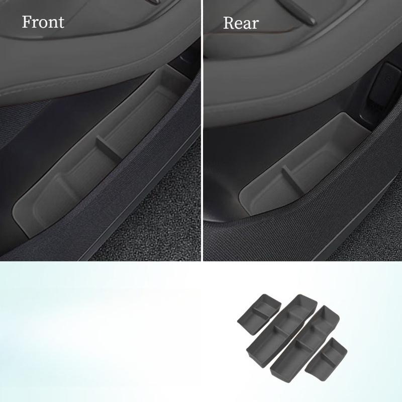 Silicone Door Side Storage Tray and Organizer Box for NIO ET5T ET5 Touring 2024 Interior Accessories