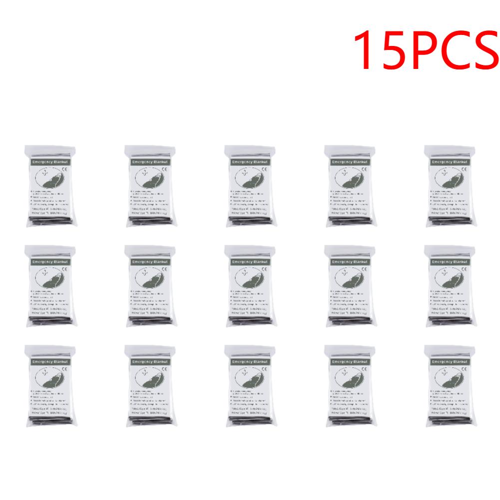 5-30PCS Emergency Blanket Outdoor Survive First Aid Rescue Kit Windproof Waterproof Foil Thermal Blanket for Camping