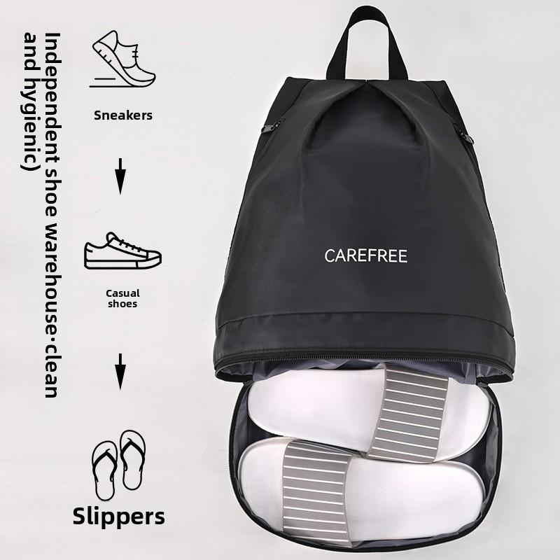 Waterproof Gym Beach Bag With Dry Wet Separation For Travel And Swimming Equipment Women