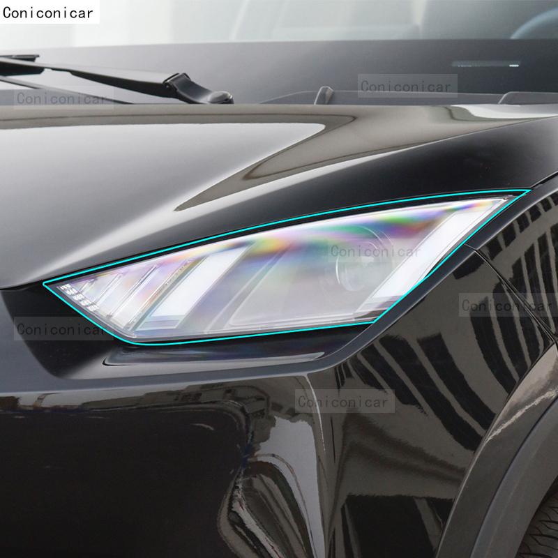 For BYD DOLPHIN MINI EV Seagull 2024 Car Exterior Headlight Anti-scratch Front Lamp Transparent TPU Protective Film Sticker