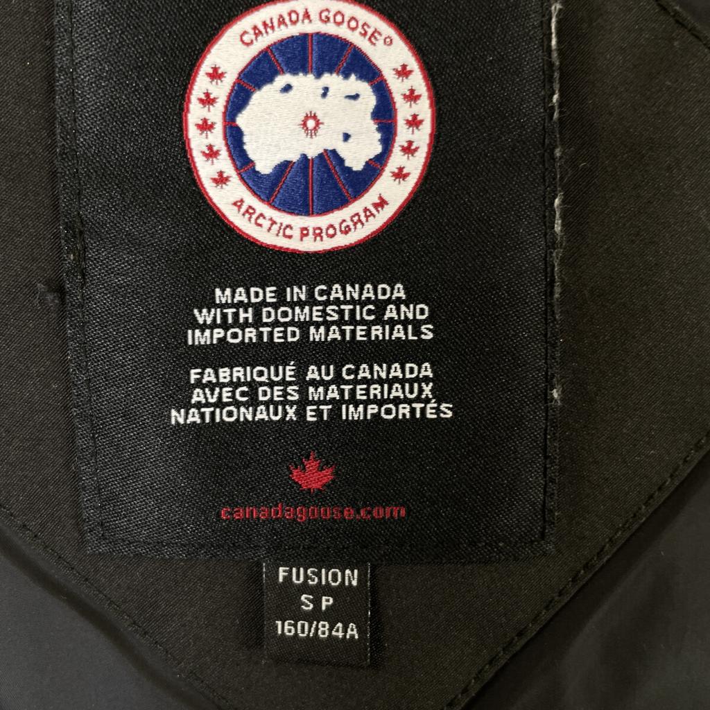 CANADA GOOSE 2580LA Black ROSSCLAIR PARKA Rossclair Parka coat S blackUsed