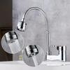 Kitchen Faucet 360° Rotatable Flexible Faucet 2 Mode Stream Spray Bubbler Splash Proof Hot Cold Water Sink Mixer Tap Home Use