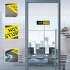 Door Sign Acrylic Sliding Privacy Status Do Not Disturb Welcome Please Knock Meeting Office Hotel Home Bathroom Indicator