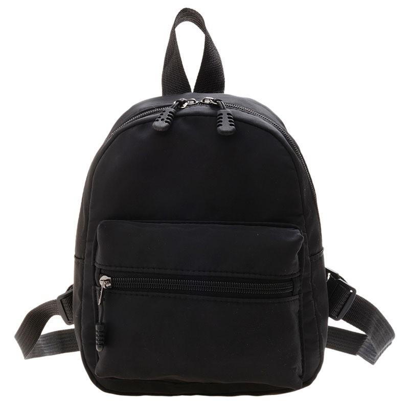 Mini Womens Backpacks Trend Nylon Female Bag Small School Bags White Rucksack For Teen Girls Fashion Casual Backpack