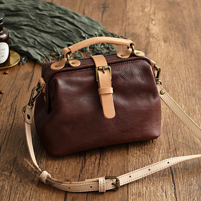 

Johnature Простая сумка из натуральной кожи, женская сумка из натуральной мягкой яловой кожи, винтажные однотонные сумки на плечо кофейный