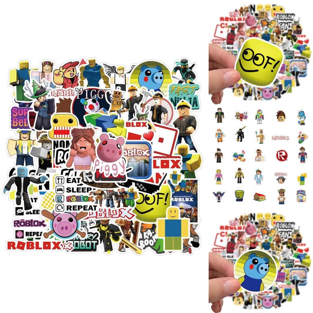100pcs Vibrant Roblox Stickers Perfect For Laptops Bikes And Skateboards