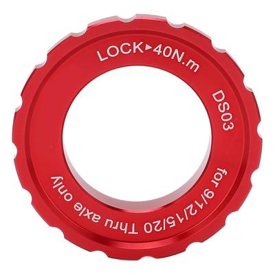 MEIJUN Centerlock Verschlussring Center Lock Laufradsatz Nabe Barrel Welle Bremsscheibe Rotor Verschlussring für Fahrrad
