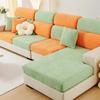 Geometric Jacquard Fleece Loveseat Sofa Mattress Sectional Corner Couch Cushion Covers for Home Hotel