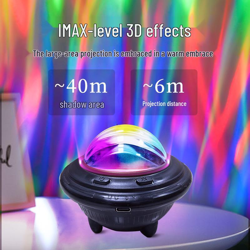 Starry Sky Multi-Color Night Light Projector with Timer