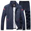 Primăvară Toamnă Îmbrăcăminte sport pentru bărbați Seturi 2 piese Costum sport Jachetă Hanoră Îmbrăcăminte pentru bărbați Trening