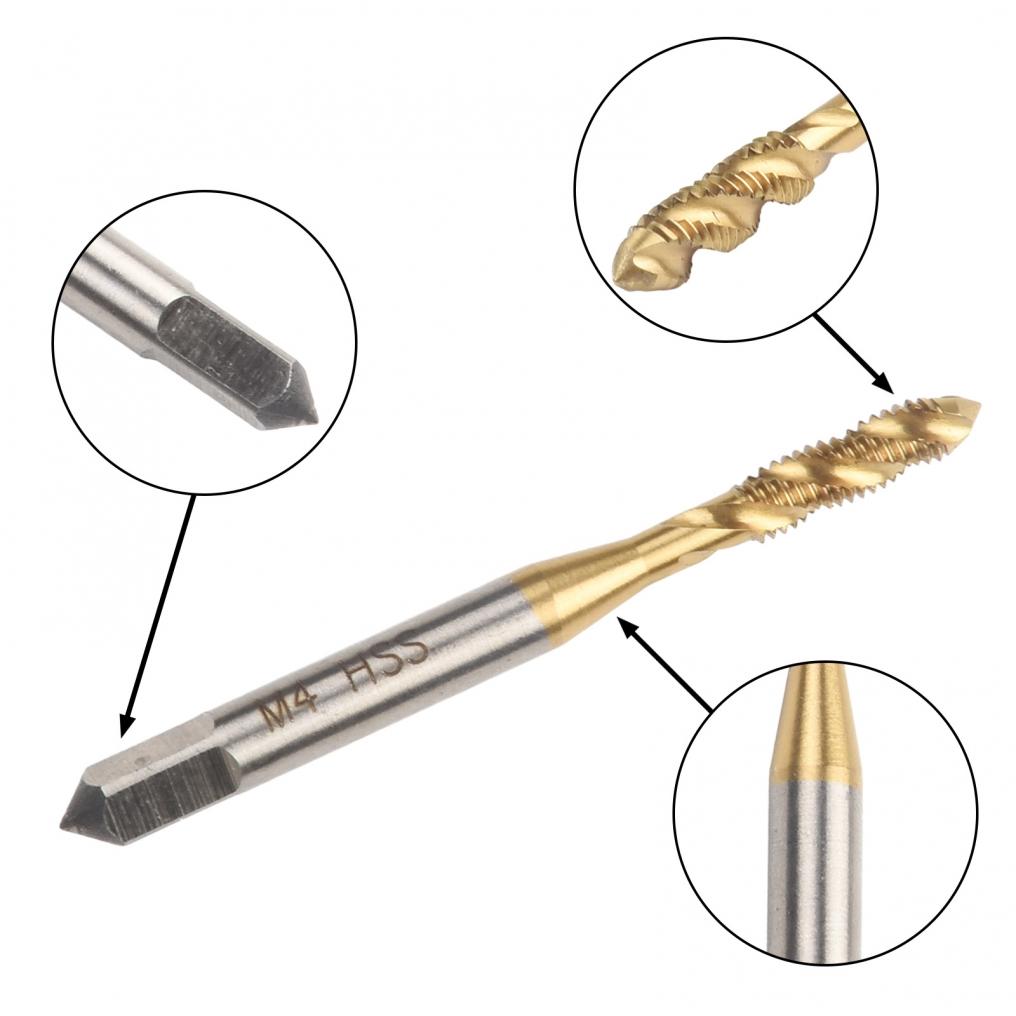 Spiral Tap Drills HSS Screw Tap Screw Spiral Point