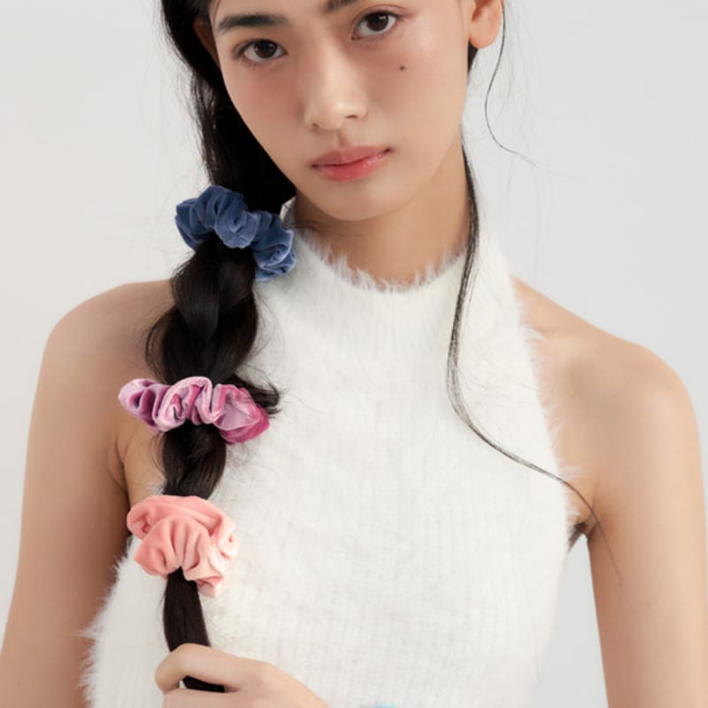 FANTASTIC PLANET mini velvet scrunchie (12colors)