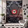 Custom Tapestry Wall Hanging, Brentford Football Personalized Name Text Home Wall Decor