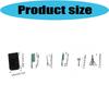 1:12 Scale Miniature Kitchen Cutter Set and Stand Model Doll House Accessory For Realistic Pretend Play And Scene Display