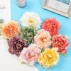 5/10pcs Artificial Flowers Silk Peony Festival Decora Home Room Wedding Bridal Accessories Clearance Stamen Garland Diy Gift Box