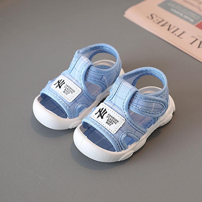 Baby Closed-Toe Sandals, New Summer Style, Shoes for Boys and Girls 0-1-2 Years Old, Infant Walking Shoes.