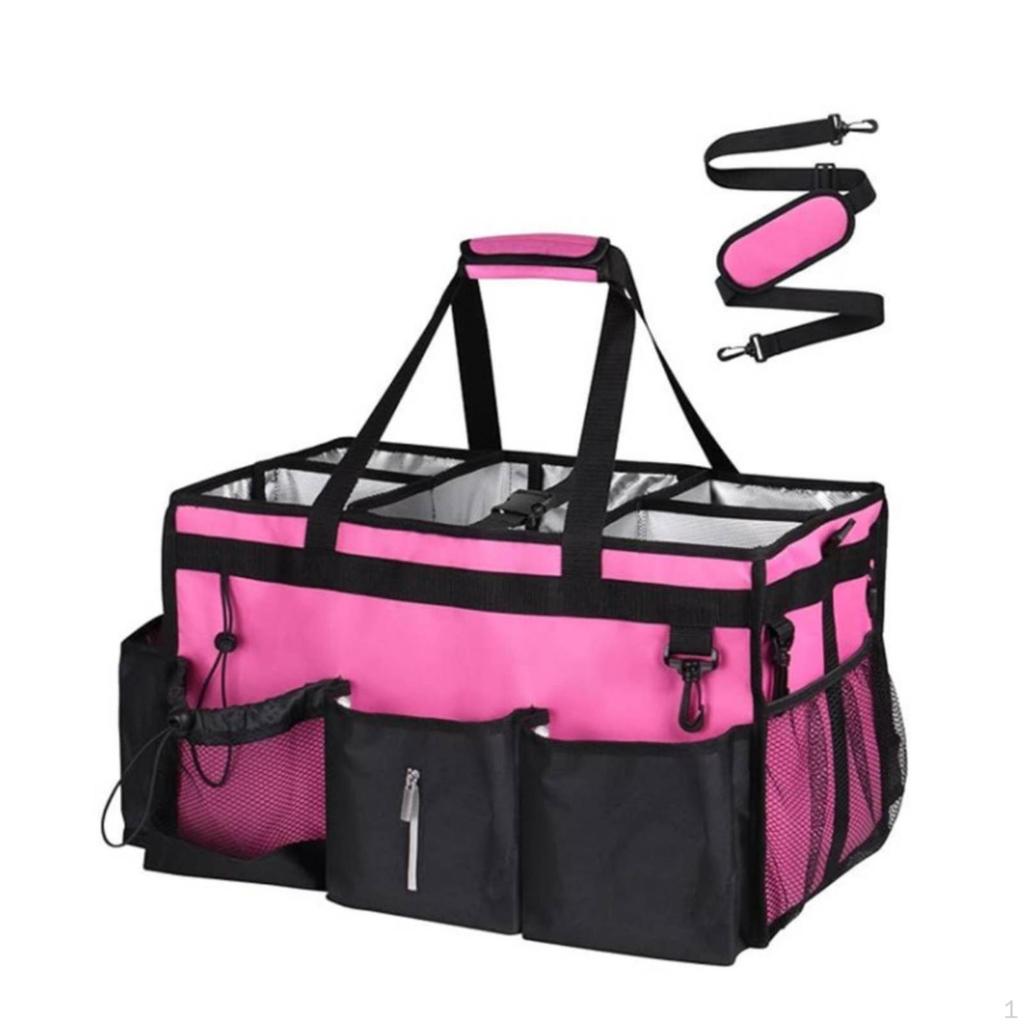 Wearable Cleaning Bag with Dividers ExtraLarge Organizer MultiCompartment for Cleaners,