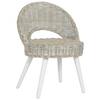 Day and Night - Day and Night White Kubu Rattan Armchair