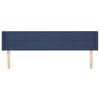 Vidaxl Wingback Headboard, Blue, 183X16X78/88 Cm, Fabric
