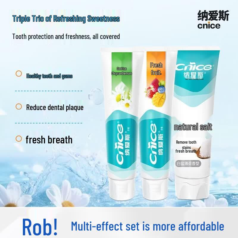 NICE Oral Care Toothpaste 3-Pack