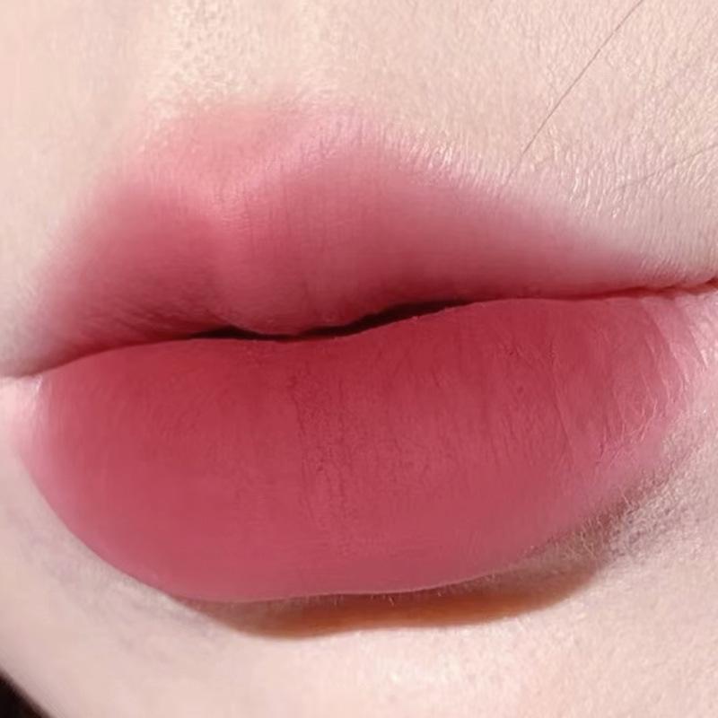 Velvet Matte Lip Glaze Waterproof Long Lasting Non Stick Cup Pigmented Lip Mud