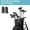 12Pcs PU Leathers Golfs Iron Head Cover with Big Number for Long Golfs Club Head