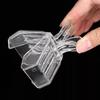 5pcs/1pc Plastic Book Clip Type Queen Cage Transparent Queen Catching Clamp Bee Queen Controller Beekeeping Tools