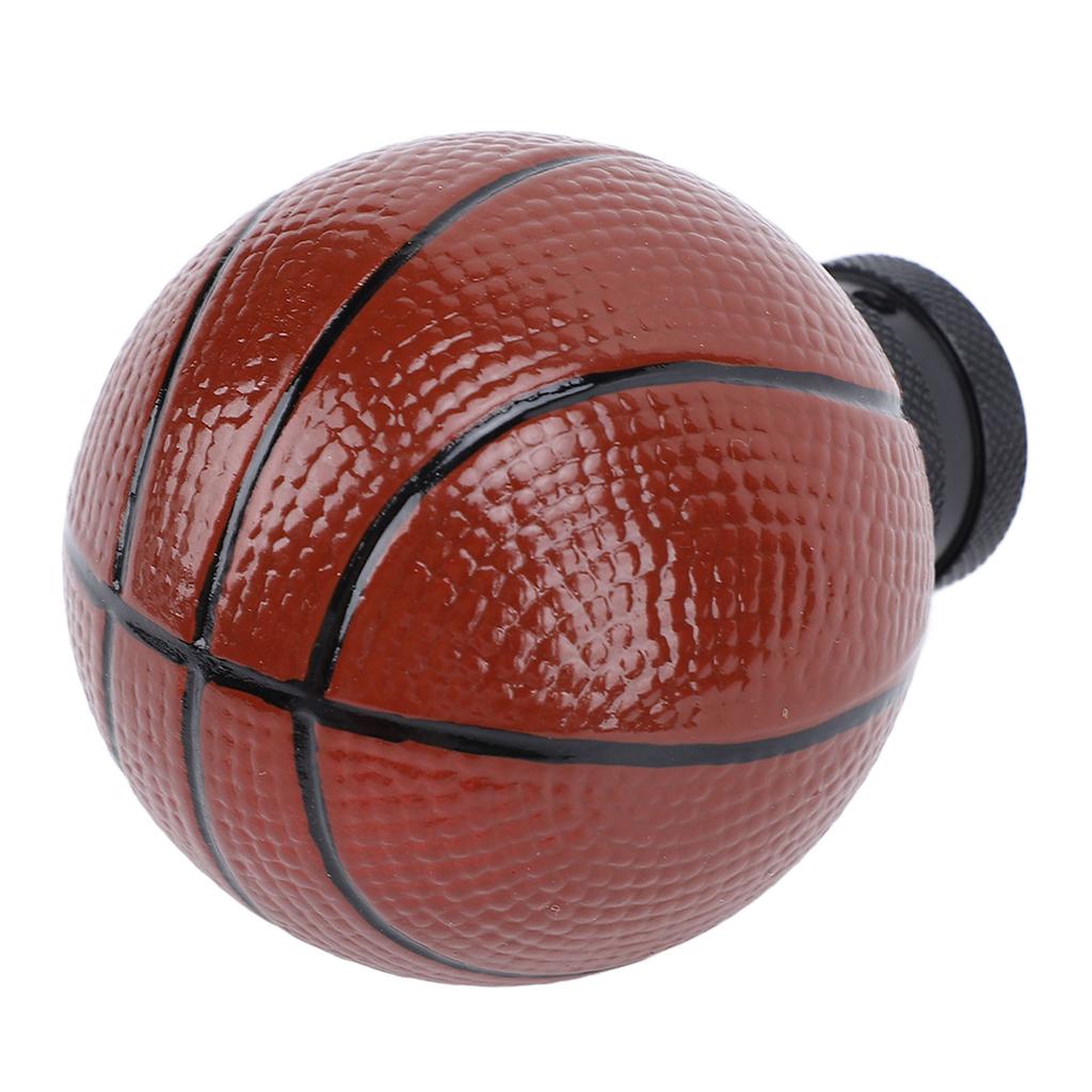 Basketball Gear Shift Knobs Resin Transmission Gear Stick Shifter Lever Head with Colored Paints for Most Manual Cars