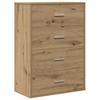 Sideboard Artisan Oak 60 X 31 X 84 Cm Engineered Wood