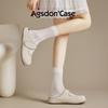 Augustus Denboken Half Slippers Women's 2025 New Summer Wear One Pedal Platform Pregnant Women Mary Jane Single Shoes