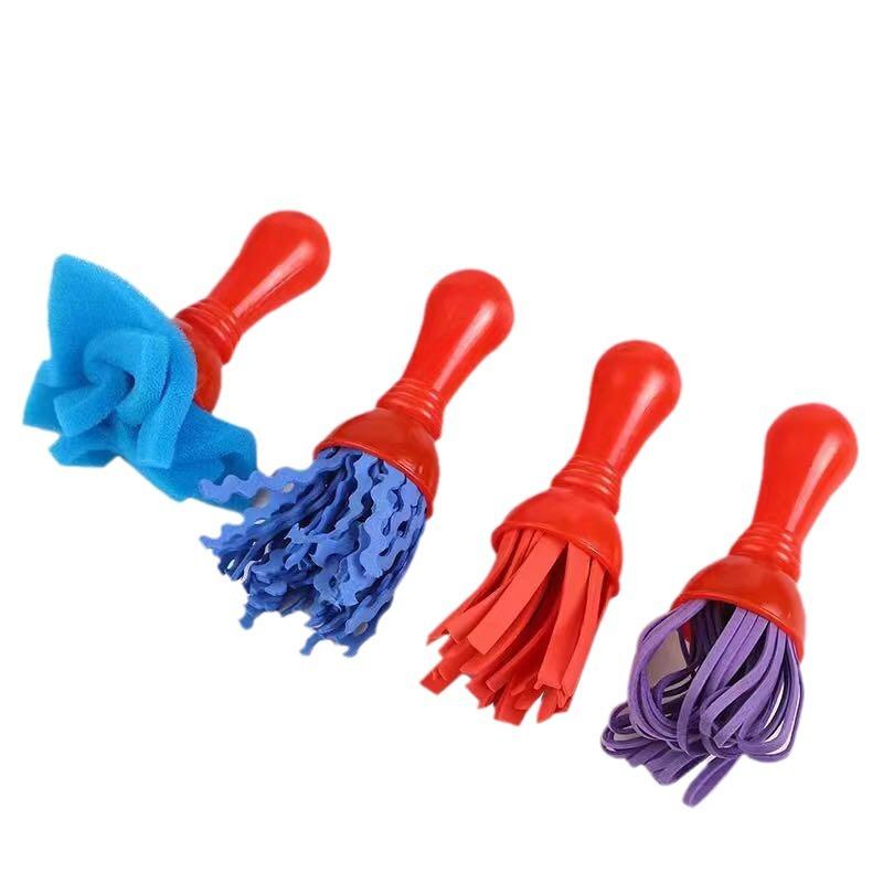 4 Pieces/set, Torch Handle Seal, Children's, Creative Drawing Tool, DIY, Painting Sponge Brush, Art Supplies