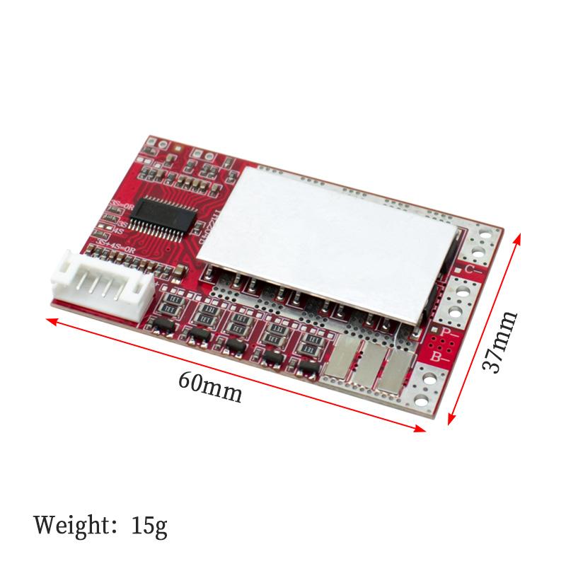 LIZAO 1S-1S 11A BMS Battery Protection Board with Balancing Charging for Power Tool Solar Inverter DIY