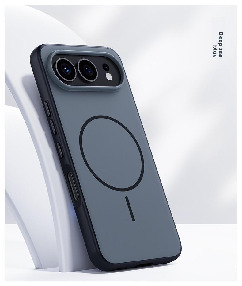 For Huawei Honor 500 Pro Phone Case Hard Silicone Skin Magnetic Wireless Charging Protective Back Cover for Honor 500 Shell