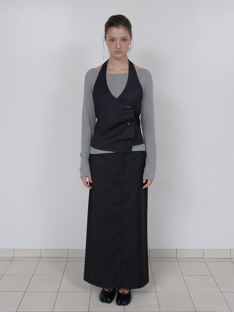 Asula Essential Maxi Skirt (Black)