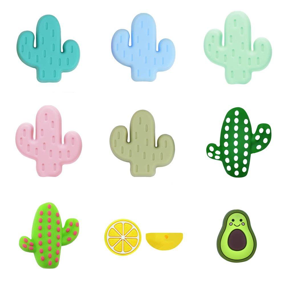 

BPA Silicone Beads Cactus Toys Food Grade Teether Product Toys Jewelry Making