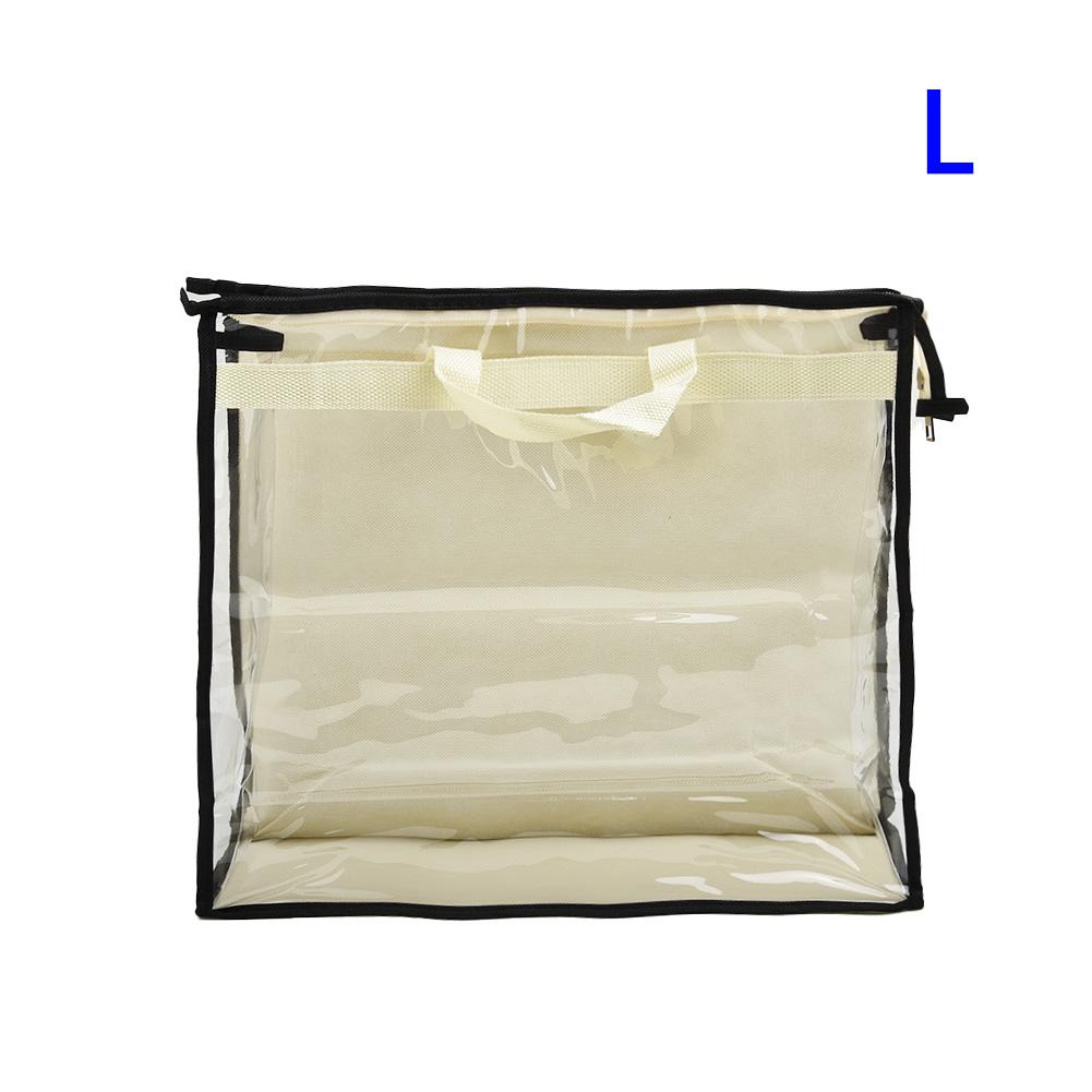 

S/M/L/XL Breathable Handbag Dust Cover Storage Bag Dustproof Moisture Proof Non Woven Fabric Bags Home Storage & Organization S