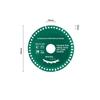 Industrial Grade Composite Cutting Disc for Color Steel Tile Metal Diamond PVC Pipe