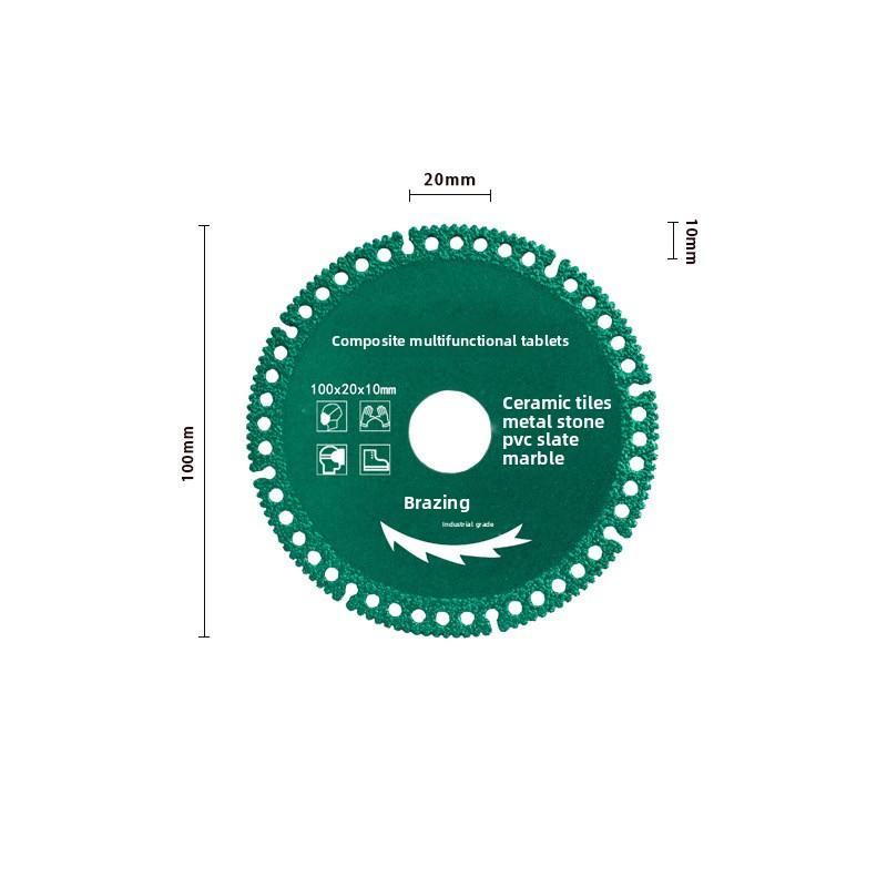 Industrial Grade Composite Cutting Disc for Color Steel Tile Metal Diamond PVC Pipe