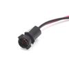 2/3/4/5/10Pcs T5 Panel Light Lamp Bulb Dashboard Indicator Extension Wire Harness Socket Connector for Car T5 Light Socket