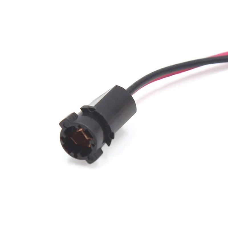 2/3/4/5/10Pcs T5 Panel Light Lamp Bulb Dashboard Indicator Extension Wire Harness Socket Connector for Car T5 Light Socket